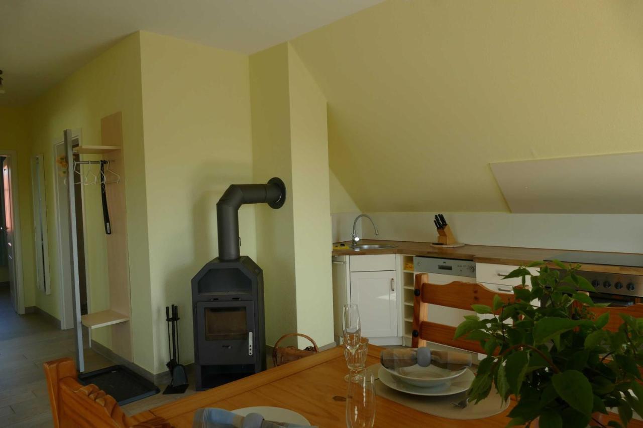 Apartmán Haus Am Deich Feriendomizil Mit Balkon Baabe Exteriér fotografie
