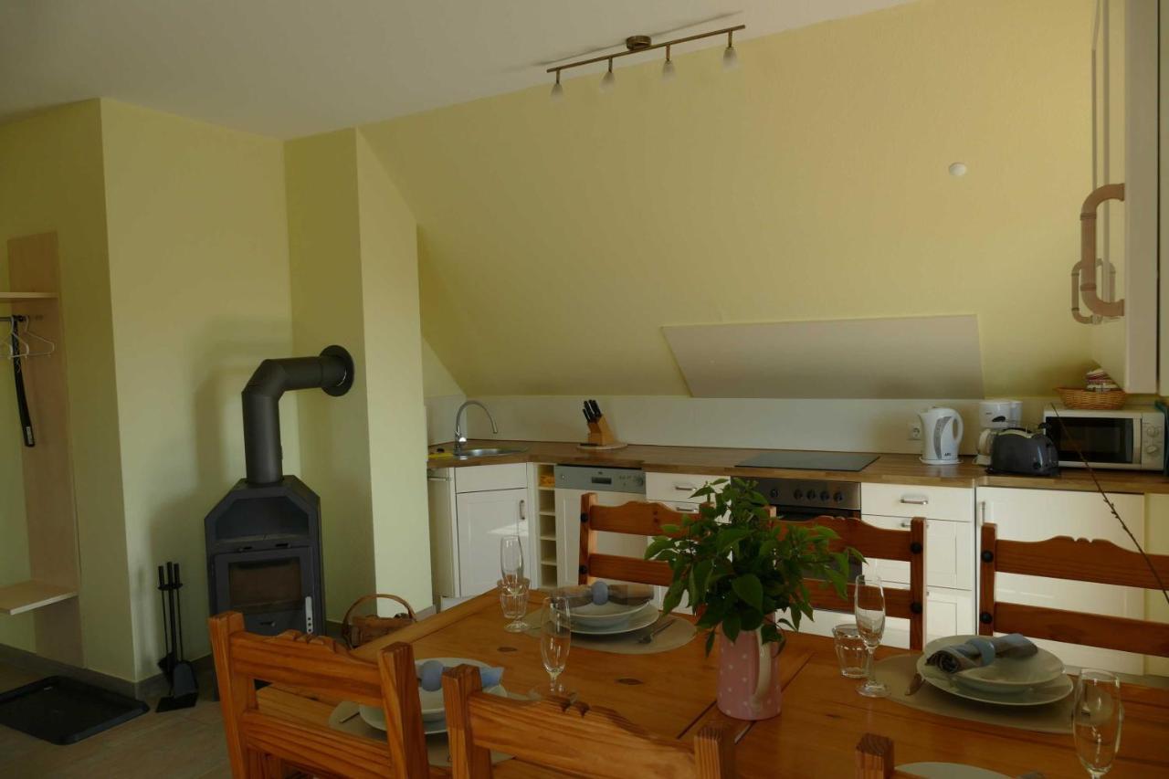 Apartmán Haus Am Deich Feriendomizil Mit Balkon Baabe Exteriér fotografie